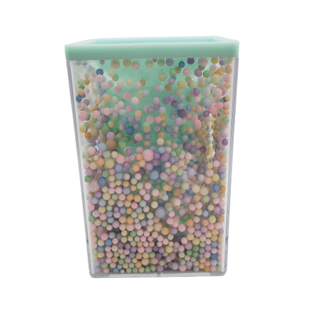 Beads Pen Holder Green