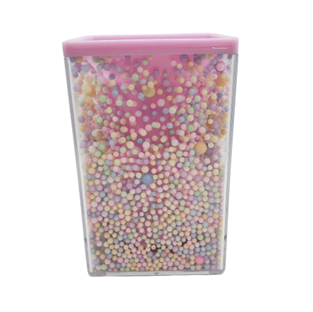 Beads Pen Holder Pink