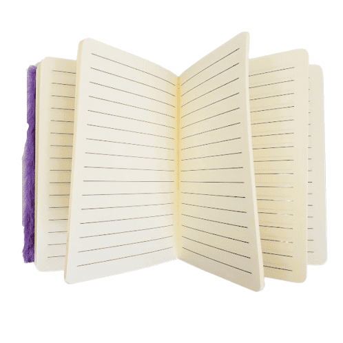 Heart Notebook Purple