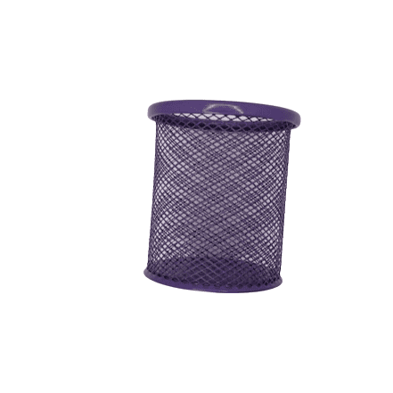 Mesh Pen Holder Purple