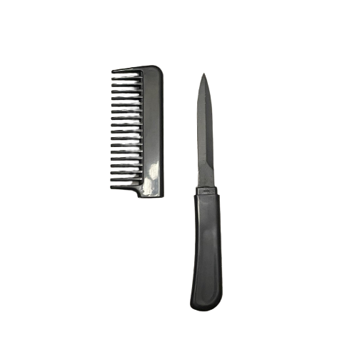 Black Comb Self Defense Tool