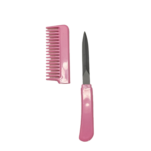 Pink Comb Self Defense Tool